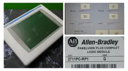 ALLEN BRADLEY 2711P-RDT10C 2711PC-T10C4D1 SERIES B PANELVIEW PLUS 1000 TESTED