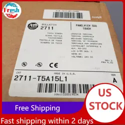 NEW ALLEN BRADLEY PANELVIEW 550 2711-T5A15L1 SER A REV D FRN 4 NIB