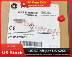 ALLEN BRADLEY 2711P-T7C4D2 2711P-T7C4D2 SURPLUS SPOT GOODS NEW