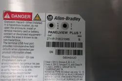 ALLEN BRADLEY 2711P-T10C21D8S PANELVIEW PLUS 7 OPERATOR INTERFACE PANEL SER B