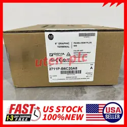 ALLEN BRADLEY 2711P-B6C20A8 PANELVIEW PLUS 6 COLOR KEY TOUCH SCREEN FREE SHIP