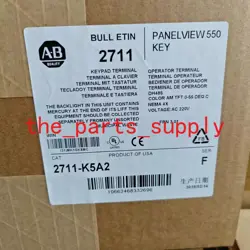 ALLEN BRADLEY 2711-K5A2 PANELVIEW 550 OPERATOR KEYPAD TERMINAL HMI