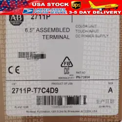ALLEN BRADLEY 2711P-T7C4D9 700 PANELVIEW SERIES A PLUS W/ MODULE