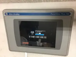 ALLEN BRADLEY PANELVIEW PLUS 700 2711P-T7C4D8 SER B  LOGIC MODULE DISPLAY PANEL