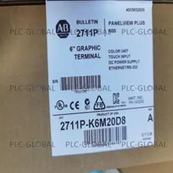 NEW ALLEN-BRADLEY 2711P-K6M20D8 PLC 2711PK6M20D8 FREE SHIP 1PCS