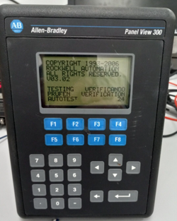 ALLEN BRADLEY 2711-K3A10L1 SER B PANELVIEW 300