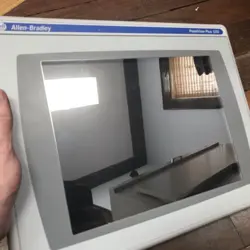 ALLEN BRADLEY PANEL VIEW PLUS 1250 2711P-T12C4D1 & LOGIC MODULE 2711P-RP1