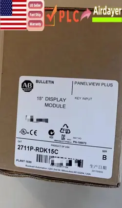 2711P-RDK15C ALLEN BRADLEY NEW ORIGINAL GENUINE TOUCH SCREEN 2711P-RDK15C