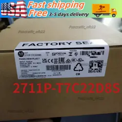 NEW ALLEN BRADLEY 2711P-T7C22D8S SER C OPER PANEL 2711PT7C22D8S