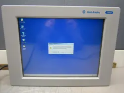 ALLEN BRADLEY 1500P 6181P-15TSXP SER-E INDUSTRIAL COMPUTER TOUCHSCREEN XLNT !!