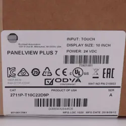 AB - ALLEN-BRADLEY 2711P-T10C22D9P PANELVIEW PLUS 7 GRAPHIC TERMINAL