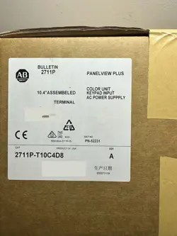 SEALED PRE-OWNED ALLEN BRADLEY 2711P-T10C4D8 / SER A PANELVIEW PLUS