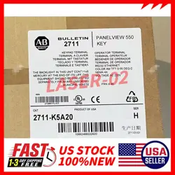 1PC 2711-K5A20 SER H IN BOX ALLEN BRADLEY FRN 4.46 2711K5A20 AB - NEW