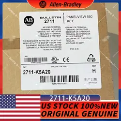 1PC AB 2711-K5A20 SER H NEW IN BOX ALLEN BRADLEY FRN 4.46 FREE SHIP 2711K5A20