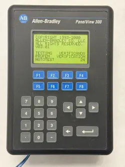 ALLEN BRADLEY 2711-K3A17L1 /A PANELVIEW 300 OPERATOR TERMINAL 24VDC RS-232