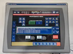 ALLEN BRADLEY 2711P-T15C4D2 SER A PANELVIEW PLUS 1500  USED