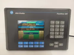 GUARANTEED! ALLEN-BRADLEY SER. B FRN. 4.10 PANELVIEW 600 TOUCH SCREEN 2711-K6C8