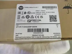 ALLEN BRADLEY PANELVIEW PLUS 7   2711P-T12W22D9P-BSHK /C    2023  FACTORY SEALED