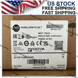 FACTORY SEALED ALLEN-BRADLEY 2711P-T12W22D9P TOUCH SCREEN PANEL GLASS