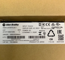 ALLEN-BRADLEY-NEW  2711P-T4W21D8S /C PANELVIEW PLUS 7 TOUCH SCREEN