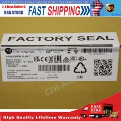 ALLEN BRADLEY 2711P-T12W21D8S HMI PANELVIEW PLUS 7 TERMINAL SURPLUS SEALED AB