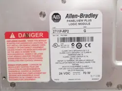 192004 USED; ALLEN-BRADLEY 2711P-RP2 COLOR TOUCH SCREEN DISPLAY W/LOGIC MODULE