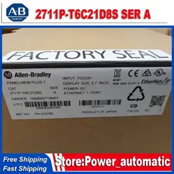 NEW ALLEN-BRADLEY AB 2711P-T6C21D8S SER A HMI PANELVIEW PLUS 7 GRAPHIC TERMINAL