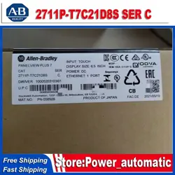 NEW ALLEN BRADLEY 2711P-T7C21D8S SER C PANELVIEW PLUS 7 TERMINAL 2711PT7C21D8S