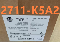 ALLEN-BRADLEY 2711-K5A2 SER H PANELVIEW 550 MONO KEYPAD/DH-485 AC AB 2711K5A2