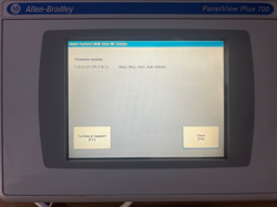 ALLEN-BRADLEY 2711P-T7C4D1 PANELVIEW PLUS 700 TOUCH PANEL 2711P-RP1