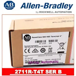 NEW FACTORY SEALED ALLEN BRADLEY 2711R-T4T SER B PANELVIEW 800 TOUCH SCREEN TFT