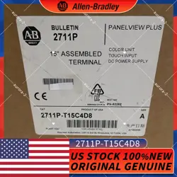 SEALED ALLEN BRADLEY 2711P-T15C4D8 PANELVIEW PLUS 1500 2711PT15C4D8 AB