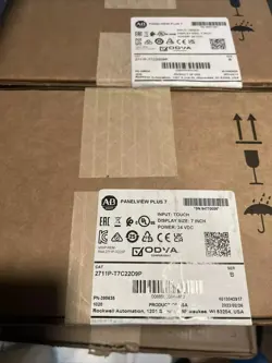 2711P-T7C22D9P ALLEN-BRADLEY PANELVIEW PLUS 7 GRAPHIC TERMINAL 2711PT7C22D9P