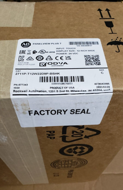 ALLEN BRADLEY 2711P-T12W22D9P-BSHK/C