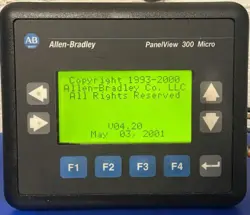 ALLEN BRADLEY 2711-M3A19L1 SERIES A REV B PANELVIEW 300 MICRO RS-232 FRN 4.20