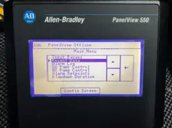 ALLEN BRADLEY 2711-T5A16L1 /B PANELVIEW 550 24VDC FRN 4.41