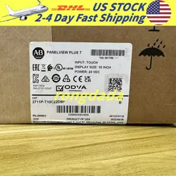ALLEN-BRADLEY 2711P-T10C22D9P AB PANELVIEW PLUS 7 GRAPHIC TERMINAL