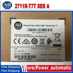 NEW FACTORY SEALED ALLEN-BRADLEY 2711R-T7T SER A PANELVIEW 800 HMI TERMINAL 7''