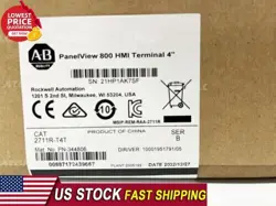 NEW FACTORY SEALED ALLEN-BRADLEY 2711R-T4T PANELVIEW 800 4.3-INCH HMI TERMINAL