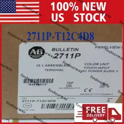 ALLEN-BRADLEY 2711P-T12C4D8 AB PANELVIEW PLUS TERMINAL 2711P T12C4D8