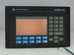 ALLEN BRADLEY 2711-K5A2 PANELVIEW 550 HMI CONTROL PANEL SER C REV A FRN 1.07