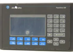 ALLEN BRADLEY 2711-B5A1 PANELVIEW 550 HMI CONTROL PANEL SER H REV D FRN 4.48