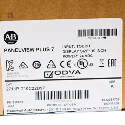NEW SEALED ALLEN-BRADLEY 2711P-T10C22D9P SER A PANELVIEW PLUS 7 GRAPHIC TERMINAL