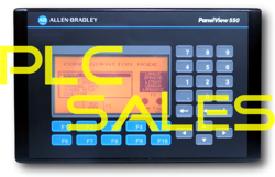 ALLEN BRADLEY 2711-B5A2 SERIES C  |  PANELVIEW 550 WITH DH485 FRN 1.07