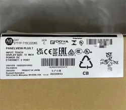 NEW 2711P-T15C22D8S ALLEN-BRADLEY PANELVIEW PLUS 7 GRAPHIC TERMINAL HMI