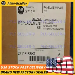 NEW ALLEN BRADLEY 2711P-RBK7 SER A TOUCH SCREEN  STOCK FREE SHIPPING