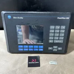 ALLEN BRADLEY PANELVIEW 600 2711-B6C15 SER B WARRANTY FAST SHIPPING 🇺🇸