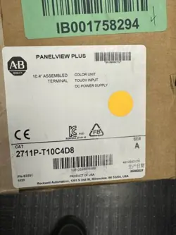 ALLEN-BRADLEY 2711P-T10C4D8 PANELVIEW PLUS ASSEMBELED TERMINAL 2711PT10C4D8