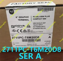 NEW FACTORY SEALED ALLEN BRADLEY 2711PC-T6M20D8 /A PANELVIEW PLUS 600. SEALED