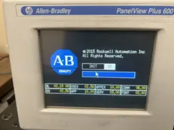 ALLEN BRADLEY 2711P-T6C20D SERIES A PANELVIEW PLUS 600 USED